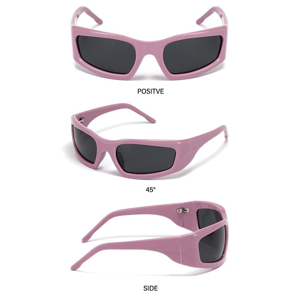Y2k sport napszemüvegek női négyzet alakú szemüveg férfi punk napszemüveg Uv400 színes árnyalatú nyári divat szemüveg 2023