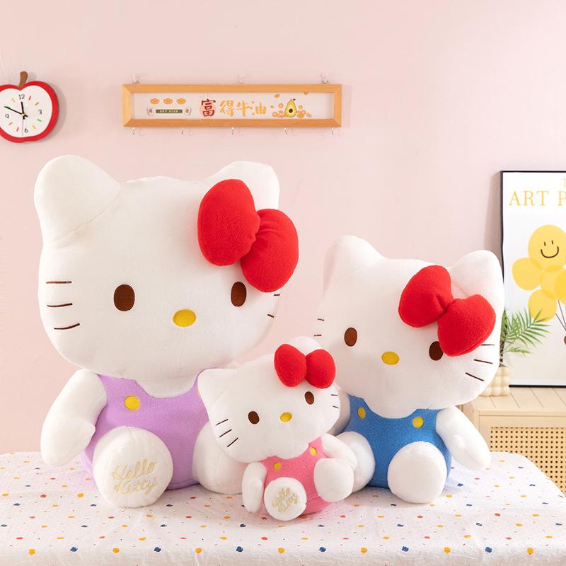 Dopamine Hello Kitty Plush Toy Bow Kt Cat Doll Doll Girl Valentine's Day Gift