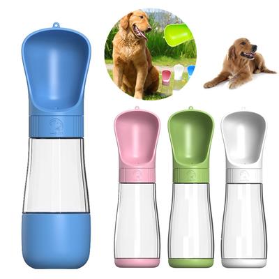 2 In 1 Portable Pet Dog Water Bottle for Small Medium Big Dogs Cat Hiking Multifunctional Food Container Drinking Bowl Supplies