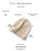 Women's 100% Pure Cashmere Hat - Stylish Solid Color Ear Protection for Autumn/Winter