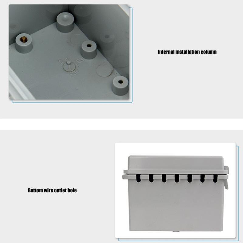 Waterproof Junction Box Electrical Enclosure Lockable Electrical Connection Box for Outdoor Indoor Cable Protections