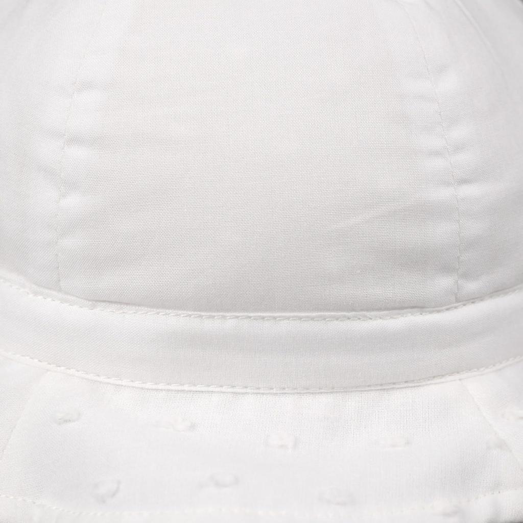 [MIKIHOUSE HOT BISCUITS] Tulip Hat, Hat for Boys and Girls, Baby, Children's Clothing, White, SS (44-48cm) 72-9108-687