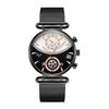 Aishy Waterproof Stainless Steel Couple Quartz Watches - Hot-Selling New Model for Students