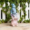 Food Grade Silicone Easters Sitting Rabbits Mould For Candle Making Home Decoration Craft Art