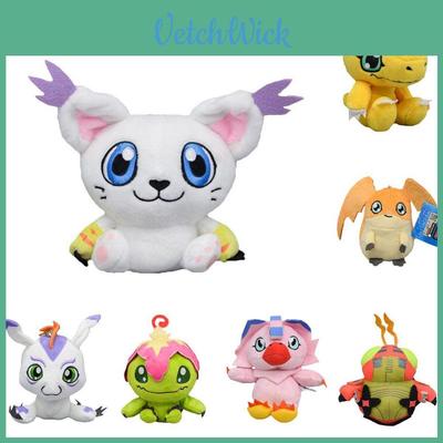 Adorable Digimon Plush Patamon Agumon Palmon Biyomon Keychain For Kids And Fans
