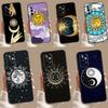 SUN AND MOON Mystic Zodiac Case For Samsung Galaxy A13 A33 A53 A15 A25 A35 A55 A54 A34 A14 A71 A51 A12 A32 A52 Cover