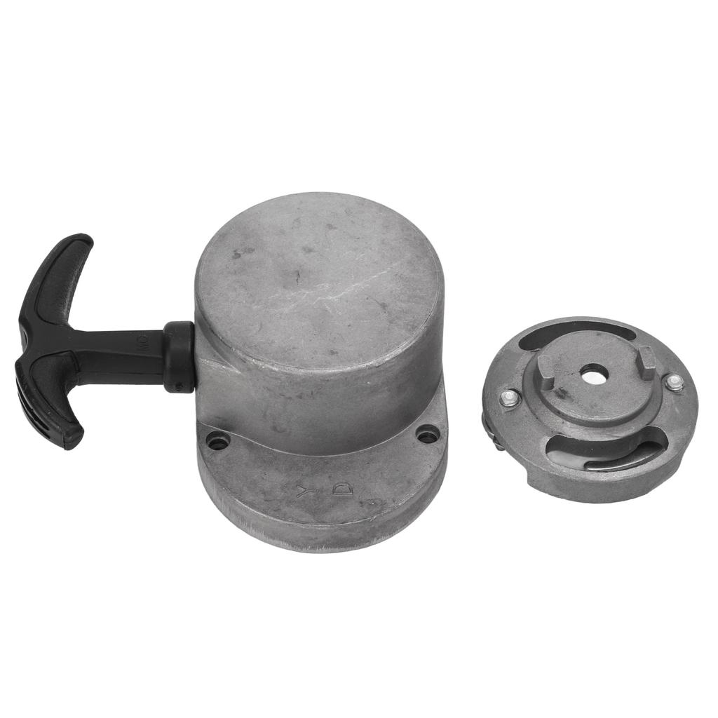 Motorcycle Pull Start Starter Assembly Aluminum Alloy Replacement for 80cc Motorized Bicycles