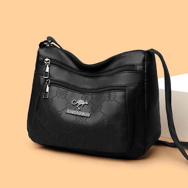 Módní tištěná crossbody taška pro ženy a taška přes jedno rameno pro matky středního věku