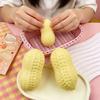 11CM Peanut Stress Ball Crunchy Squeeze Ball Squishy Toy Buttery-Soft Feel Fidget Toy ASMR Sensory Anti Stress Toys Slow Rebound