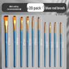 Gouache, Oil, Acrylic & Watercolor Brush Set — Nylon Hair Brushes for Art Students & Children