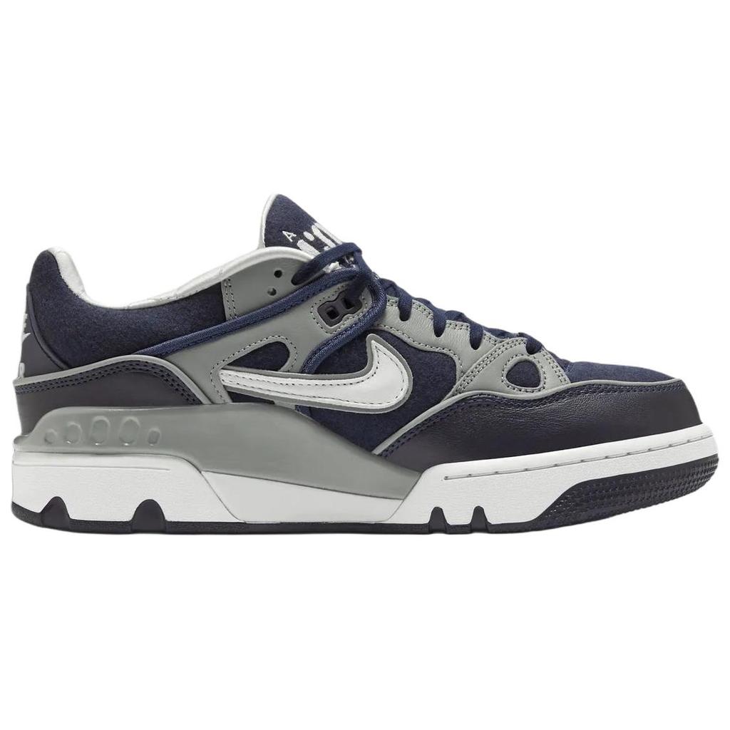 Nike X Nigo Air Force 3 Bequeme Passform Low-Top Sneaker Unisex-Sneaker Marineblau IB1811-400
