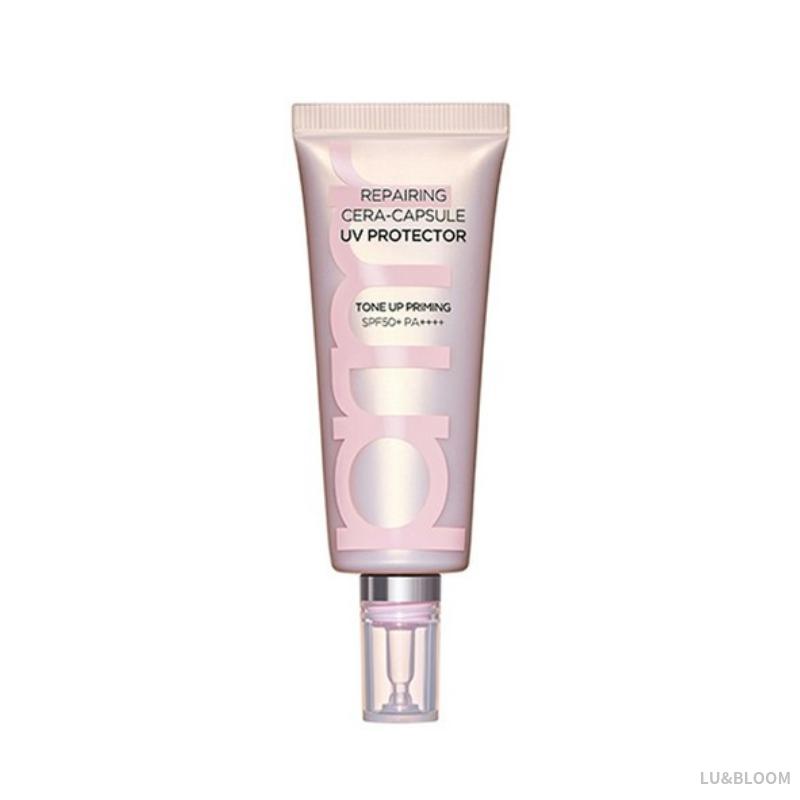 Primera Repairing Cera Capsule UV Protector Tone-Up Priming SPF50+ PA++++ 40ml (+Free gift)