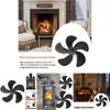 Replaceable Fireplace Fan Blades For Better Room Heating