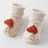 New Summer Thin Cute Cartoon Baby 3D Doll Socks Cotton Rubber Anti-slip Floor Socks for Newborn Infant Toddler Socks