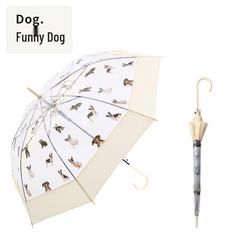 Tianwei Transparent Straight Umbrella