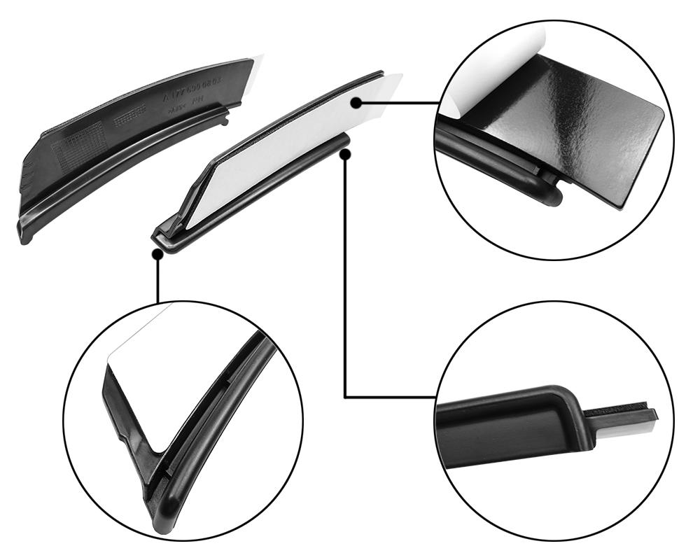 Car Fender Flares Wheel Eyebrow Mudguard Fender Rear Bumper Trim Lip For Benz A Class W177 Hatchback AMG A180 A200 A250 A35 2019