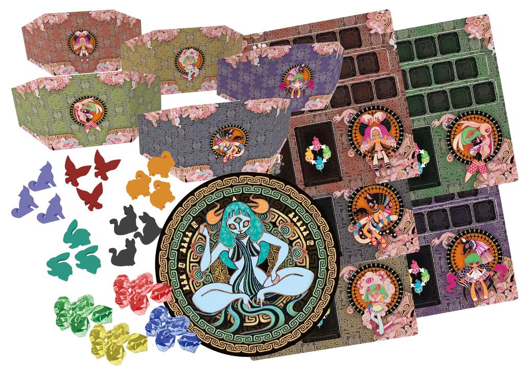 Tactical Games Wicked Labyrinth (3-5 Players, 30-40 Minutes, Ages 14+) Board Game