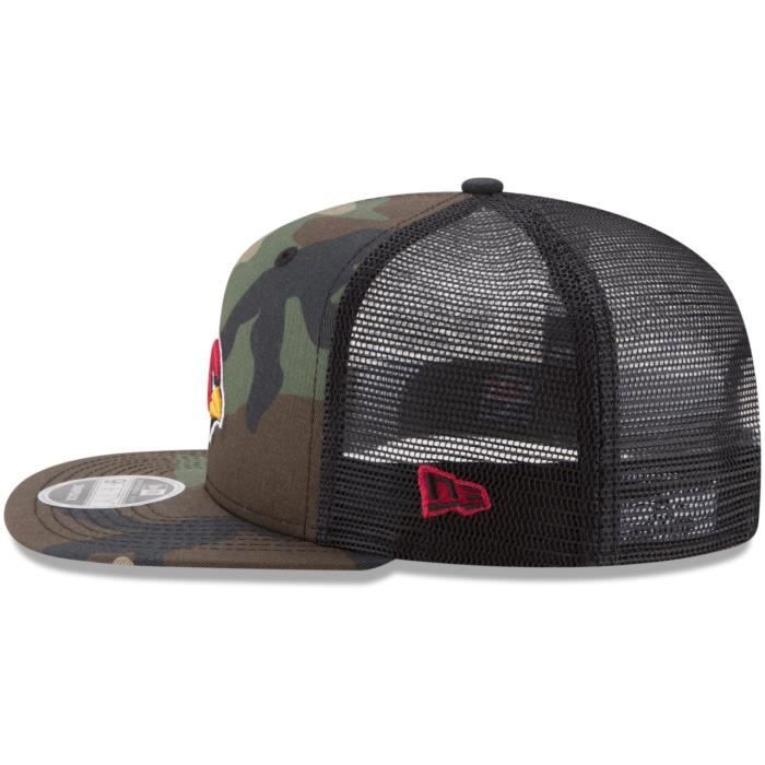 New Era 9Fifty Mesh Snapback Cap Arizona Cardinals wood camo