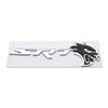 1Pc 3D Metal Car Body Logo Decal Side Fender Rear Trunk Emblem Badge Sticker Decoration Accessories