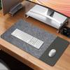 Easy To Clean Felt Leather Mouse Pad Waterproof Non-slip Computer Laptop Mousepad Leather Multi Color Writing Pad Home Office