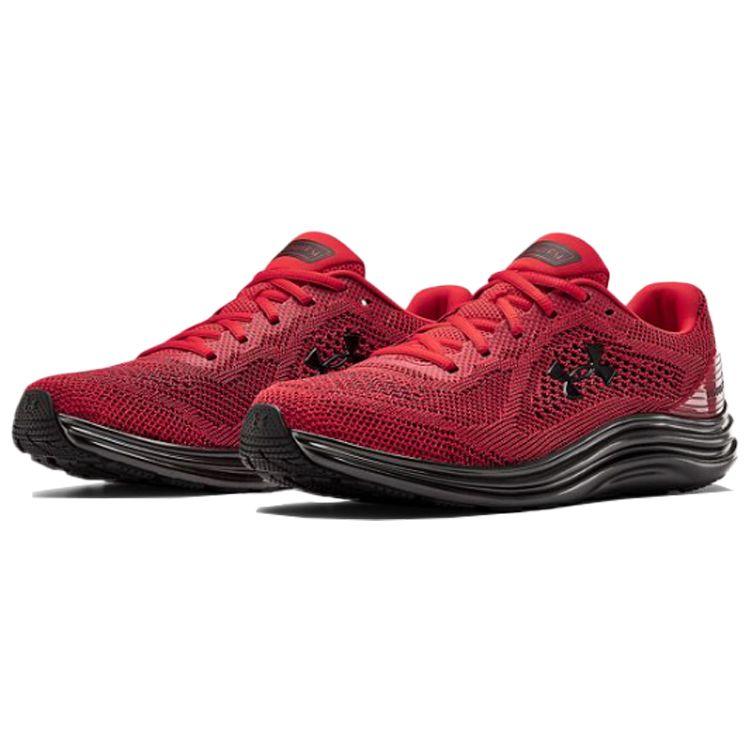 Under Armour Liquify Red Black Unisex Sneakers 3021946-602