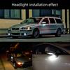 2x Waterproof Turn Signal Light LED Dynamic Side Mirror Puddle Marker Light Lamp Suitable for L322 LR2 LR3 LR4 CTZ500010