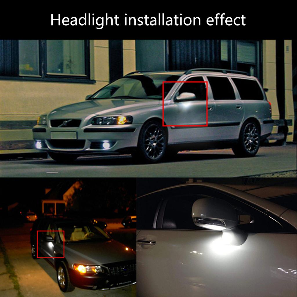 2x Waterproof Turn Signal Light LED Dynamic Side Mirror Puddle Marker Light Lamp Suitable for L322 LR2 LR3 LR4 CTZ500010