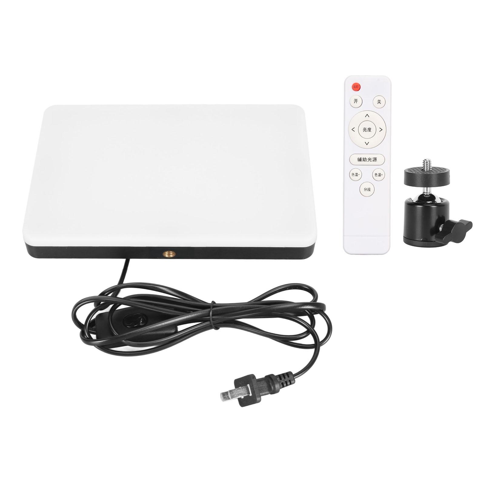 

Светодиодная видеолампа 2700-5700K с дистанционным управлением, портативная светодиодная панель, видео для видеоконференций US Plug