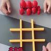 Fun Tic Tac Toe Game Set Colorful Plastic Board with Smiling Face Pieces, Portable Strategy Board Game for Families, Educational Family Game Night
