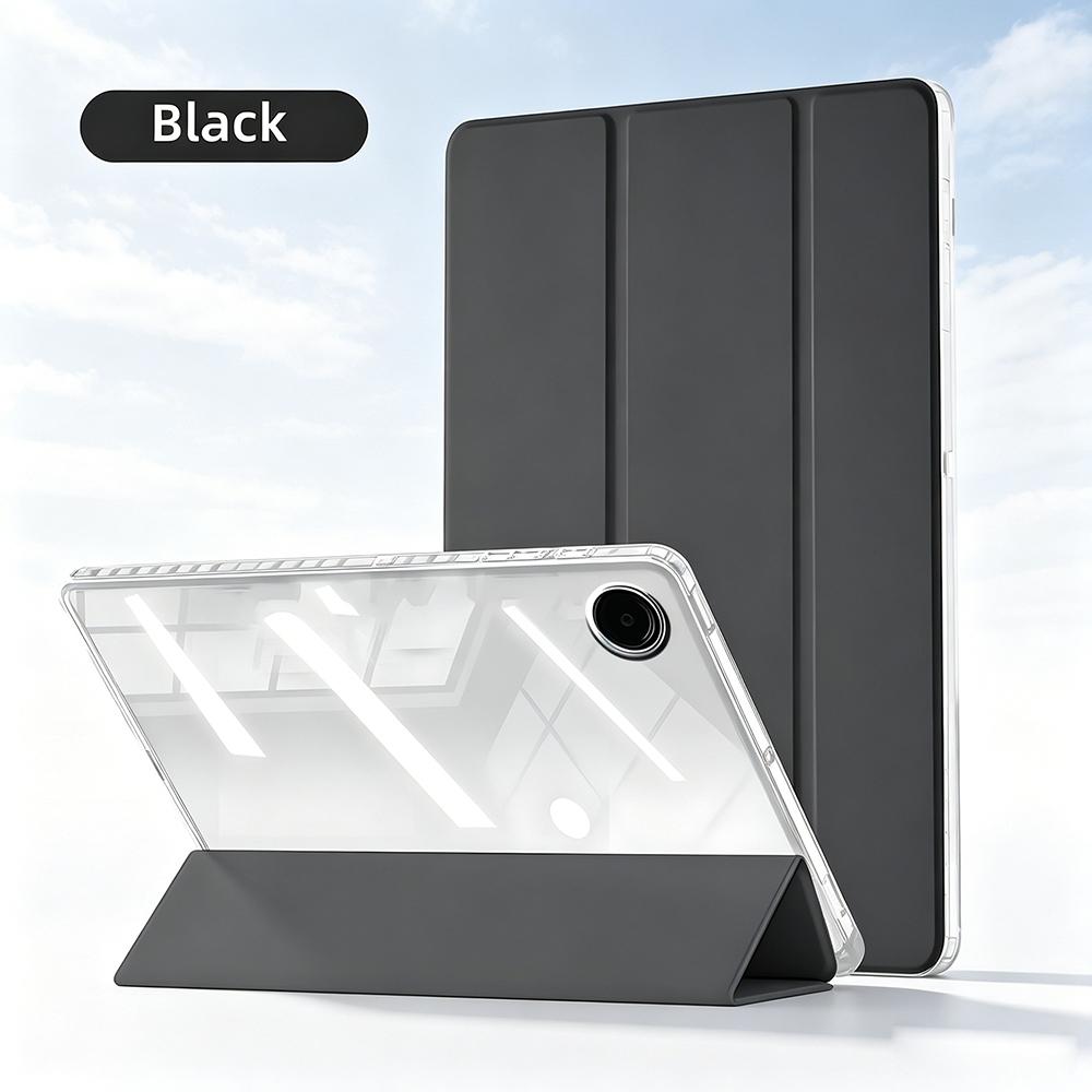 For Samsung Galaxy Tab A8 A9 A11 S6 S9 S10 FE Lite 10.4 10.5 10.9 11 X231 X210 Transparent Acrylic Case , Auto Wake/Sleep Cover