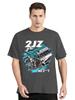 Japan Car 2JZ Engine Turbo Tuning JDM TShirt Summer Fashion Casual Cotton Graphic TShirt UnisexTops Tees Mens Clothing