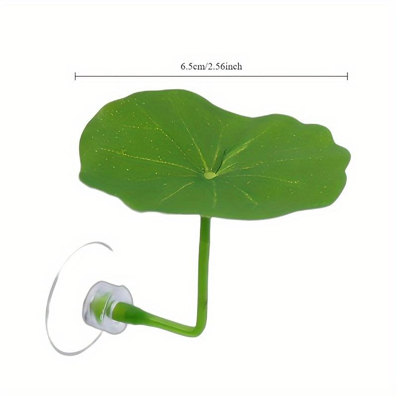 1pc Betta Leaf Hammock, Fish Bed, Fish Tank Decoration Fake Leaf, Aquarium Landscape