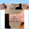 Gemstone Highend Geometric Leather Bracelet Versatile Jewelry For Occasions All