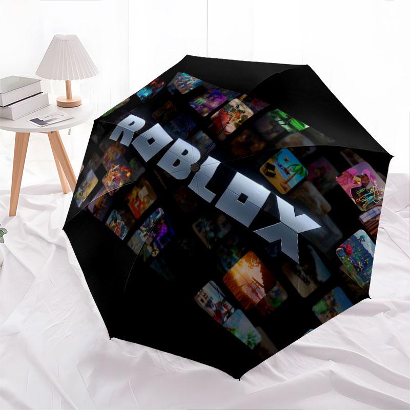 Roblox, automatic folding umbrella, portable and foldable design, 8 ribs, a Christmas or birthday gift.