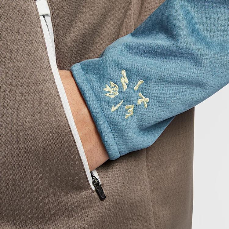 Nike FW25 Running Series Fashion Minimalist Comfortable Long Sleeve Jacket Men Jackets White Blue Khaki HV8222121