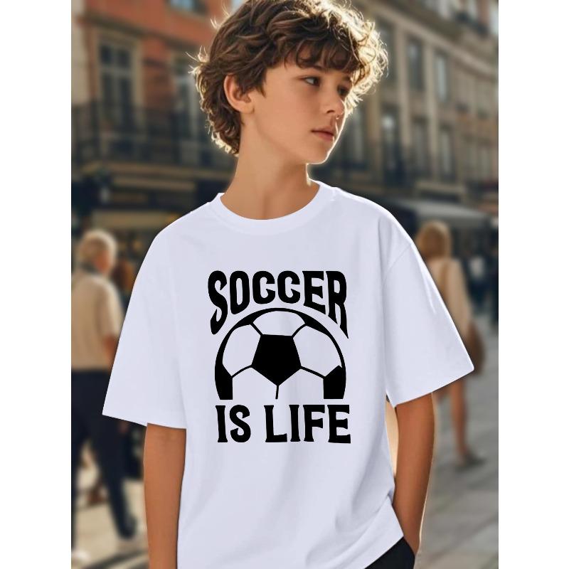 Boys Summer Patterned Short-Sleeve T-Shirt, Made of Comfortable, Stylish Design 110 белый