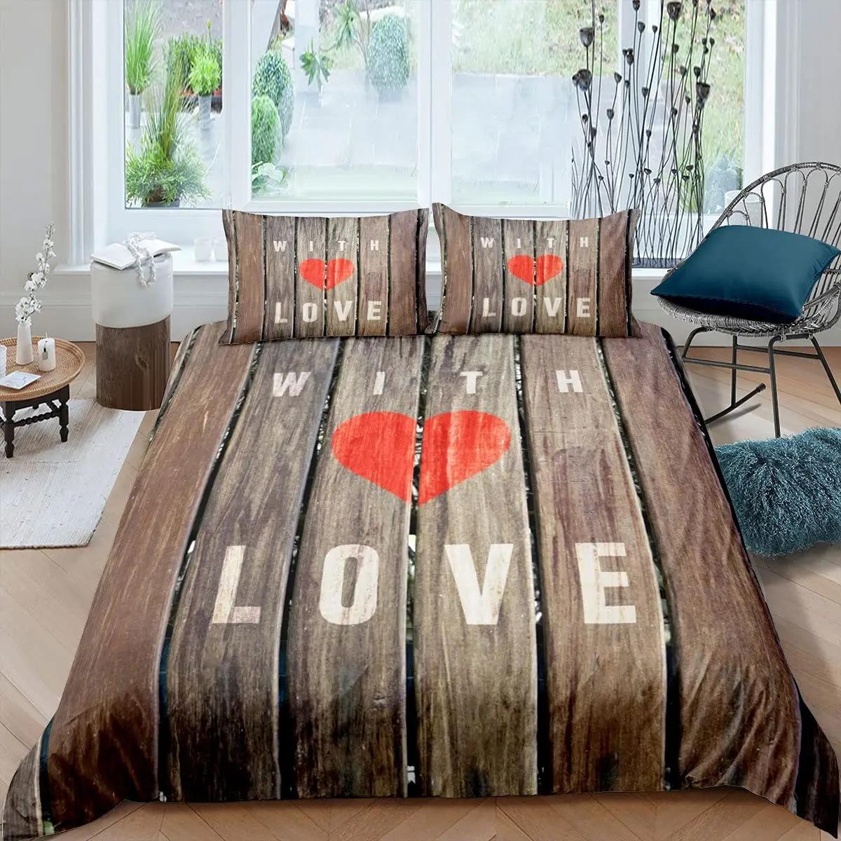 

Комплект постельного белья из дерева Barn Door в стиле вестерн King Size Rustic, комплект постельного белья из полиэстера в деревенском стиле, деревянная доска, фермерский дом 70x133cm 2pcs