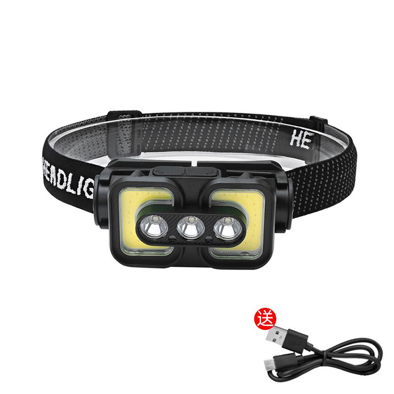 Ultra Bright LED Headlights, Three Styles of Head Mounted, Suitable for Camping, Fishing, Hiking, Emergency Lighting, Camping Equipment, Durable