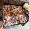 Leopard Print Polyester Scarf Women Fashion Sunscreen Neck Scarf