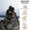 1pc Luxury Grey Cat Print Blanket Soft Flannel Throw for Home Decor, Couch Cover, Travel .W001