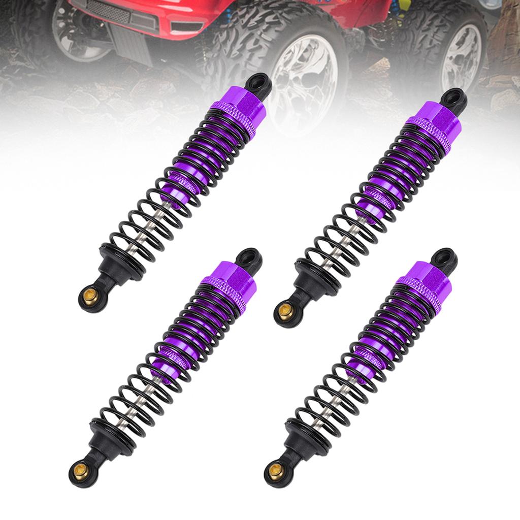 4Pcs RC OffRoad Vehicle Metal Shock Damper Part for HSP 106004 Remote Control Car Accessory