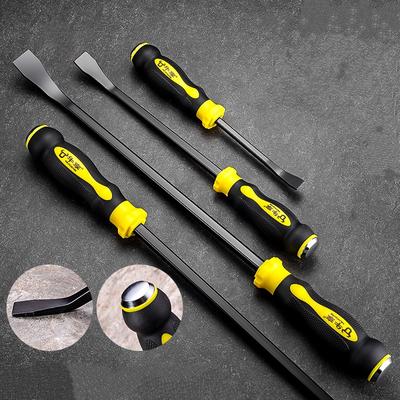 Multi-Function Long Pry Bar 8 12 18 24 Inch Motorcycle Tire Crowbar Strike Cap Nail Puller Heavy Duty Car Repair Hand Tools CV-R