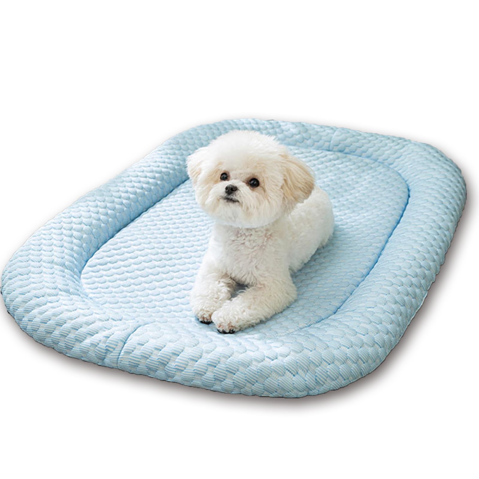 

Muadress Pet Cool to the Washable Pet Reusable Pet for Small to Large Small Cooling Mat Sheets, Touch, Sheets, Mats, Dogs, Cats, Animals, Leak-Proof,