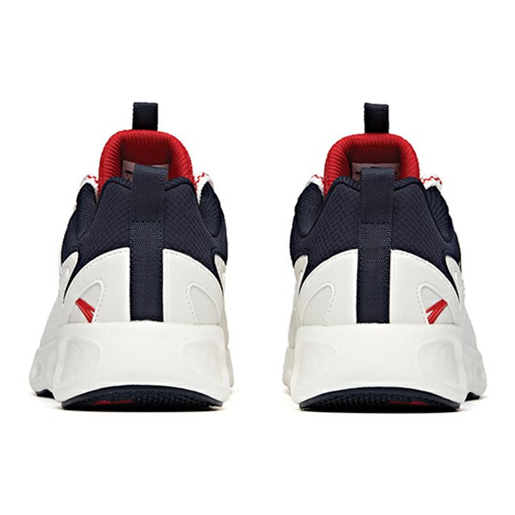 Anta Textile, Synthetic Leather Cushioning Slip Resistant Abrasion Resistant Coverage Low top Running Shoes Men's 912025567-4
