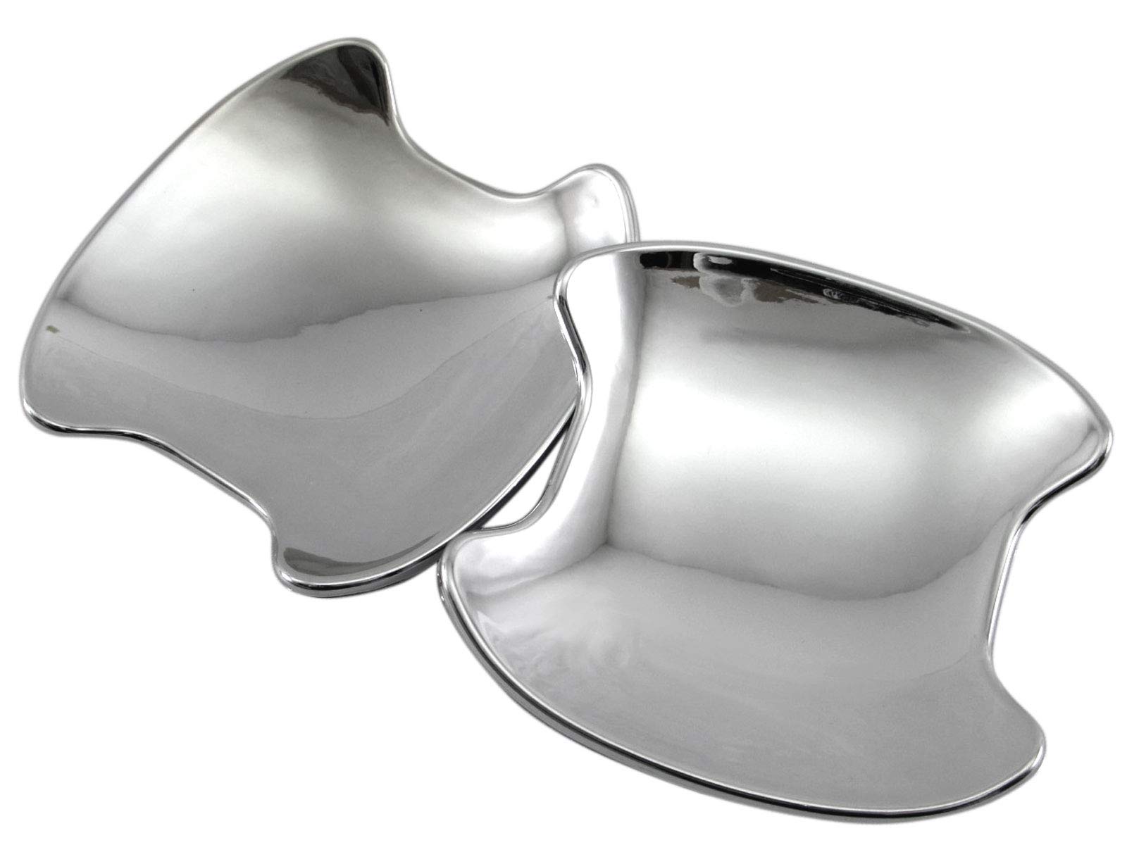 

BRIGHTZ Chrome Plated Door Handle Cover for Toyota Copen LA400K Compatible with and 400 (DHC-SARA-098) - LA, LA400, A400, (Product Code 32804)