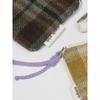 Briskstyle Vintage Check Striped Cloth Coin Purse Pouch Keyring Ver.2