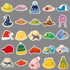 50 Hats Doodle Personality Cartoon Cute Children's Goo Card DIY Milk Tea Cup Suitcase Sticker Waterproof