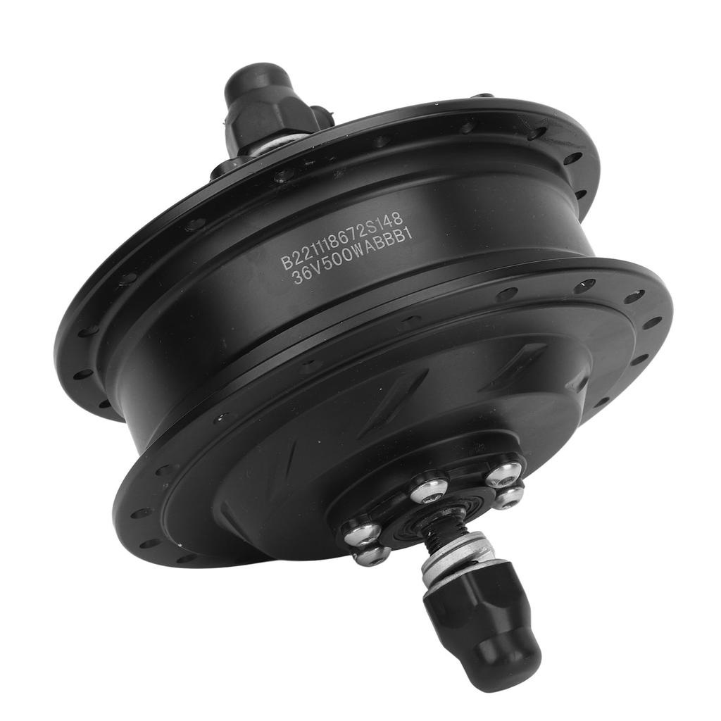 36V 500W Electric Bike Brushless Gear Hub Motor Waterproof Nine Core 36 Hole Front Wheel Drive Motor for Electric Bike