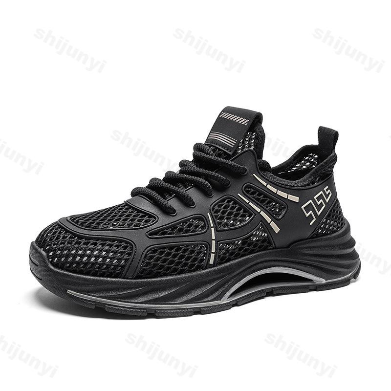 Fashion Men's Fashion Niche Designed Casual Sports Shoes 2025 New Spring Mesh Breathable Comfortable Versatile Low Top Platform sneakers