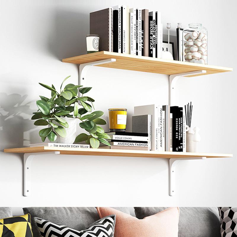 2 Stück Wandregalhalter Etagere Dreieckshalterung Innenmöbel Aufbewahrungsregal Wandmontiertes Multifunktionales Aufbewahrungsregal